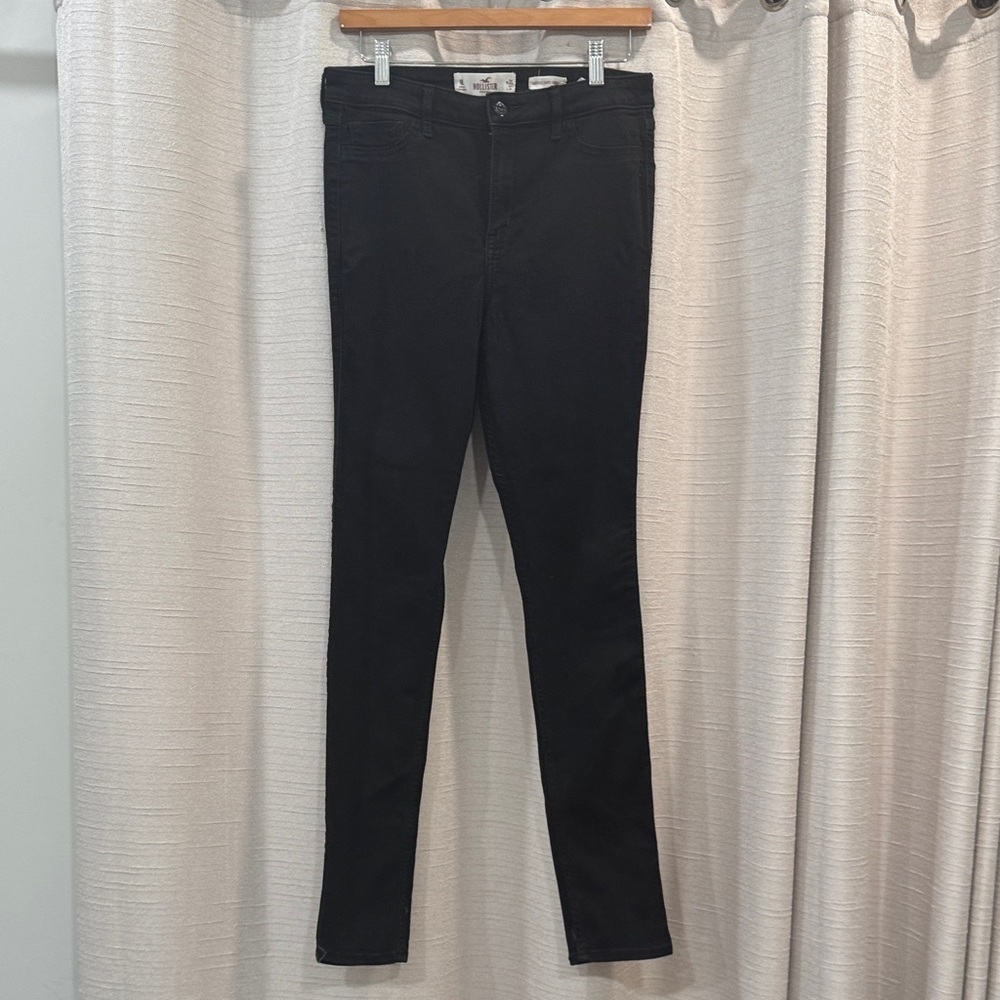 HOLLISTER High Rose Super Skinny Black Jeans Women’s Size 9L , W29 L32